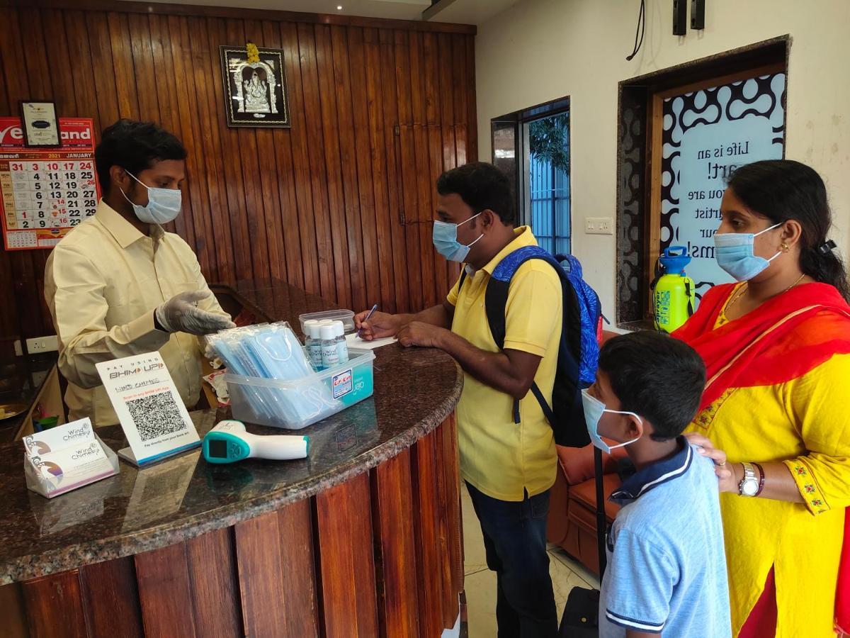 Wind Chimes Hotel Kuilapalayam Luaran gambar